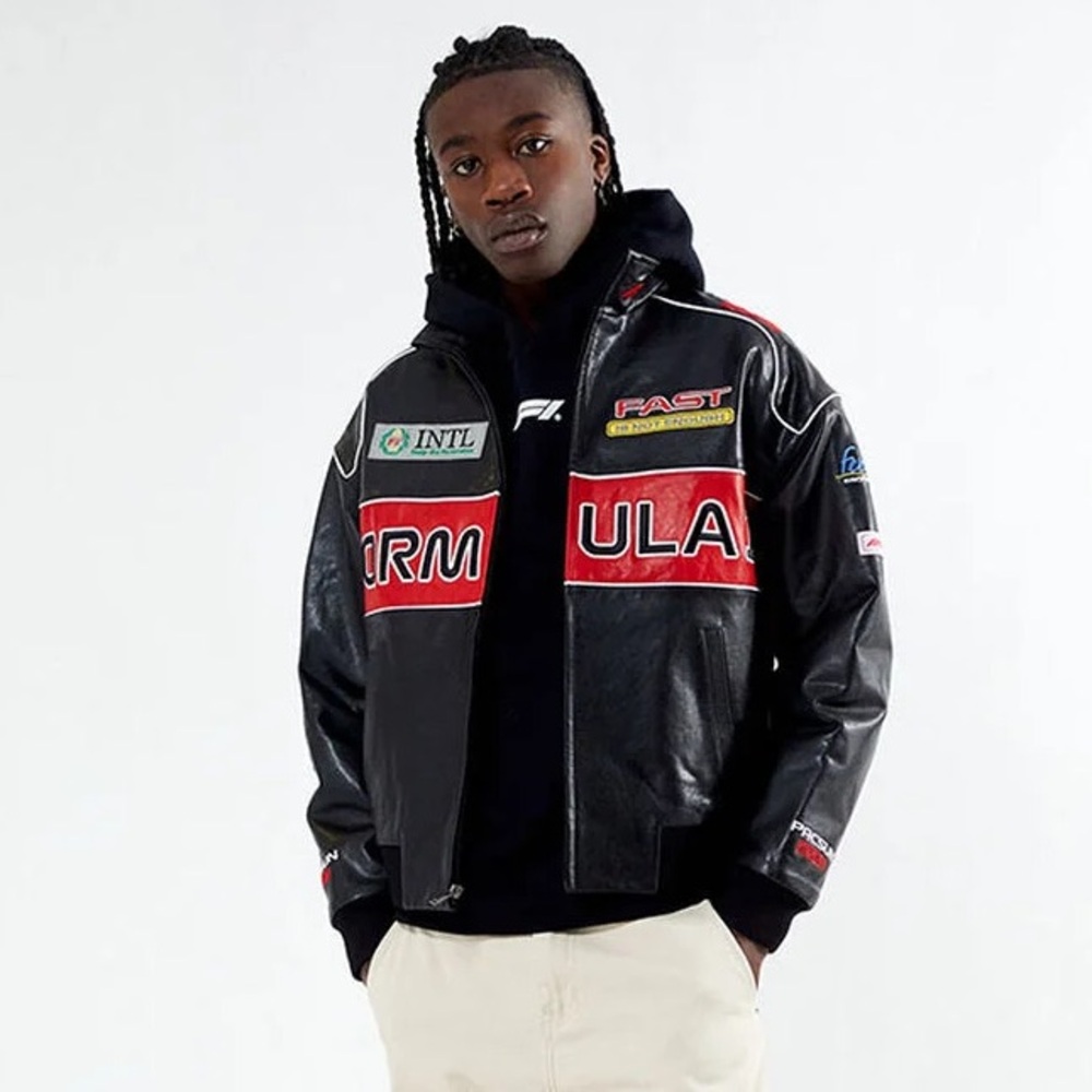Formula 1 x PacSun Leather Pole Position Jacket